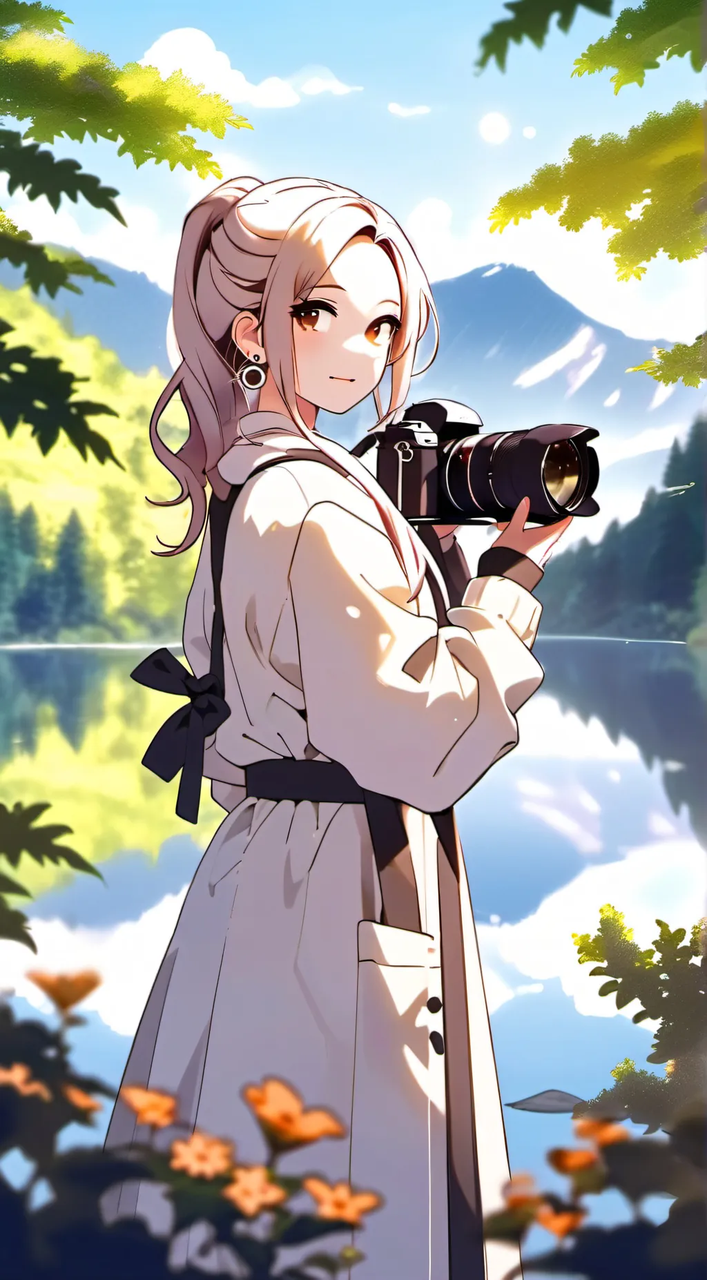 ai character: muffin_nezuko background