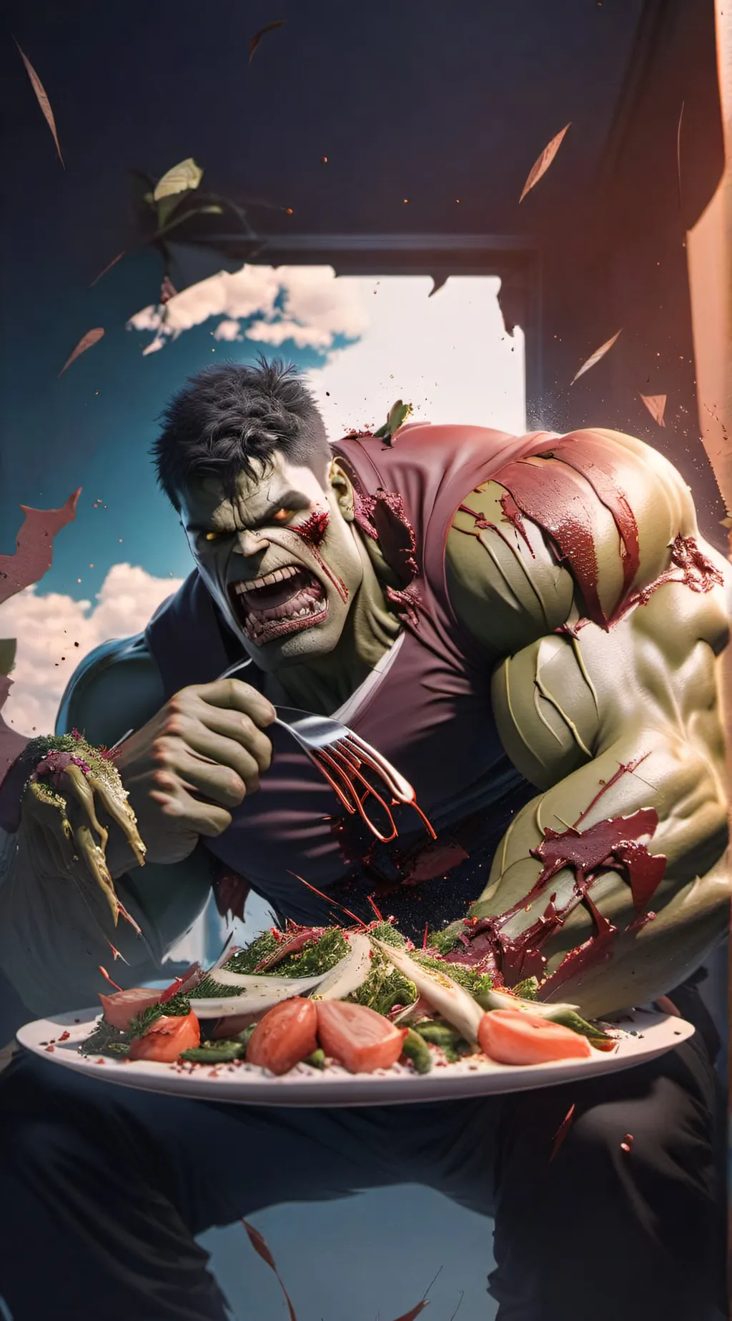 Talkie AI - Chat with Zombie hulk