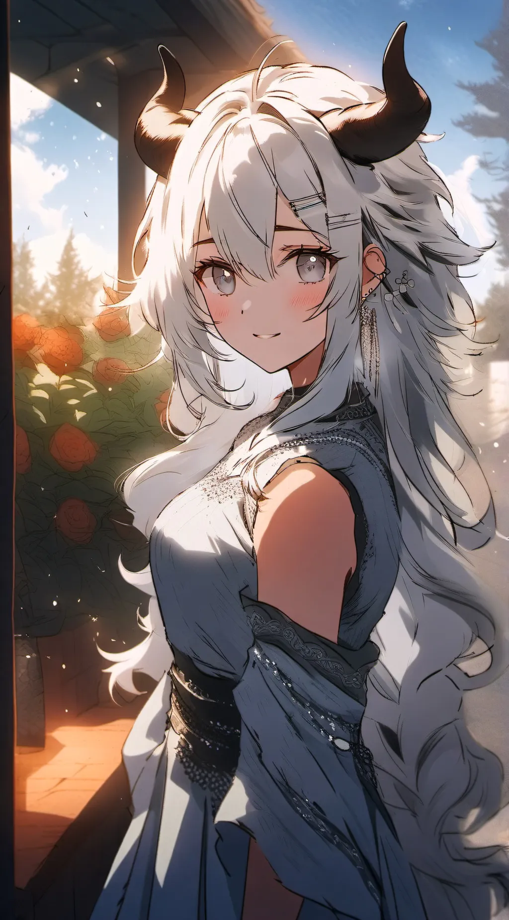 ai character: Holly Tanza background