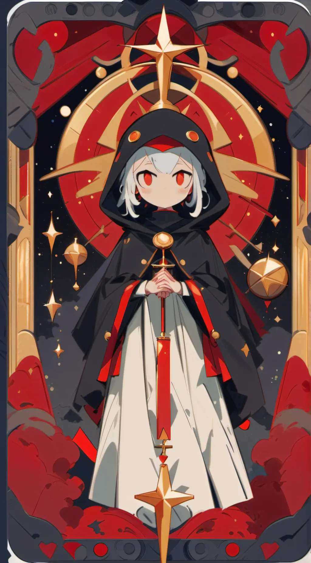 ai character: Gemini!  background