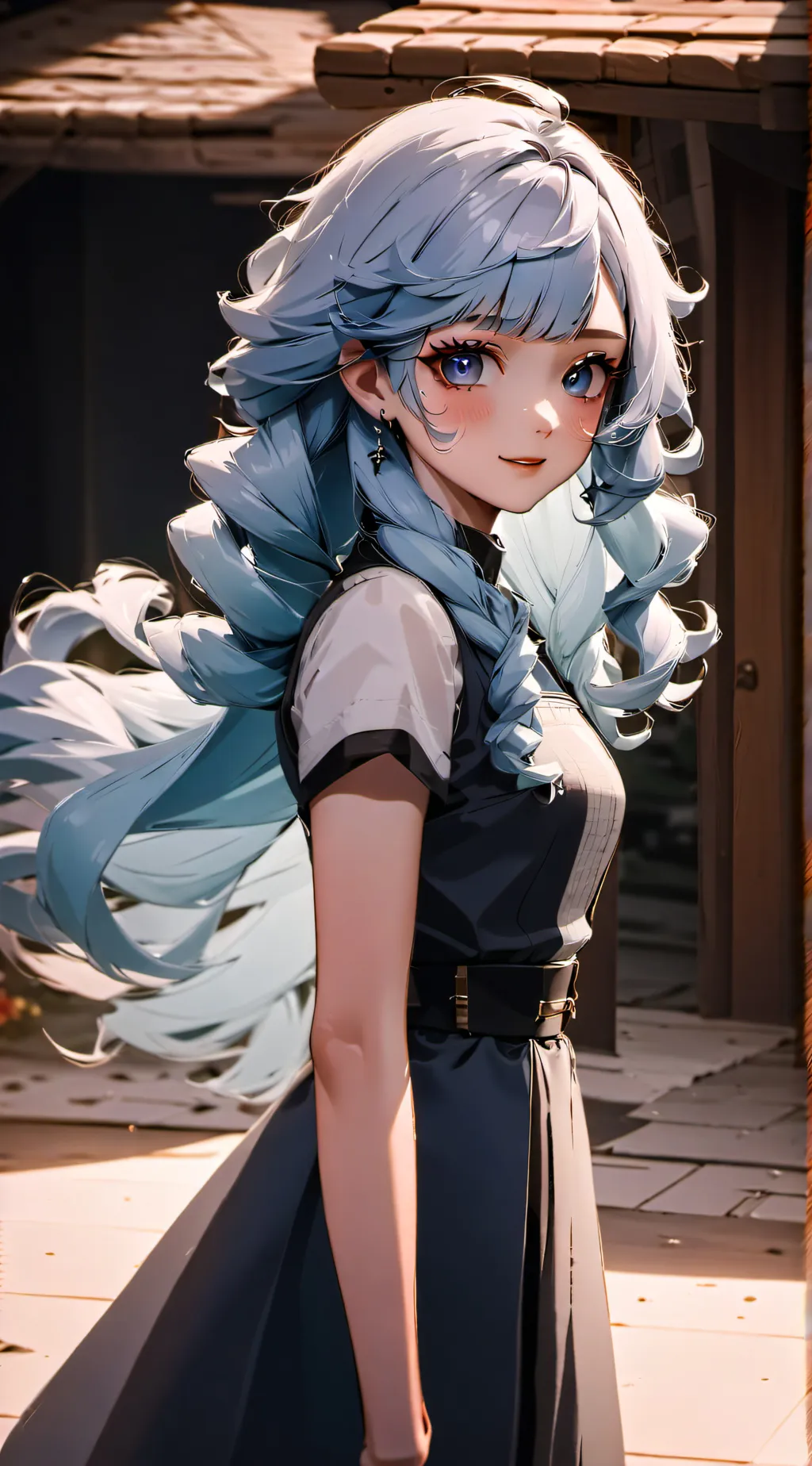 ai character: Winter Ball background