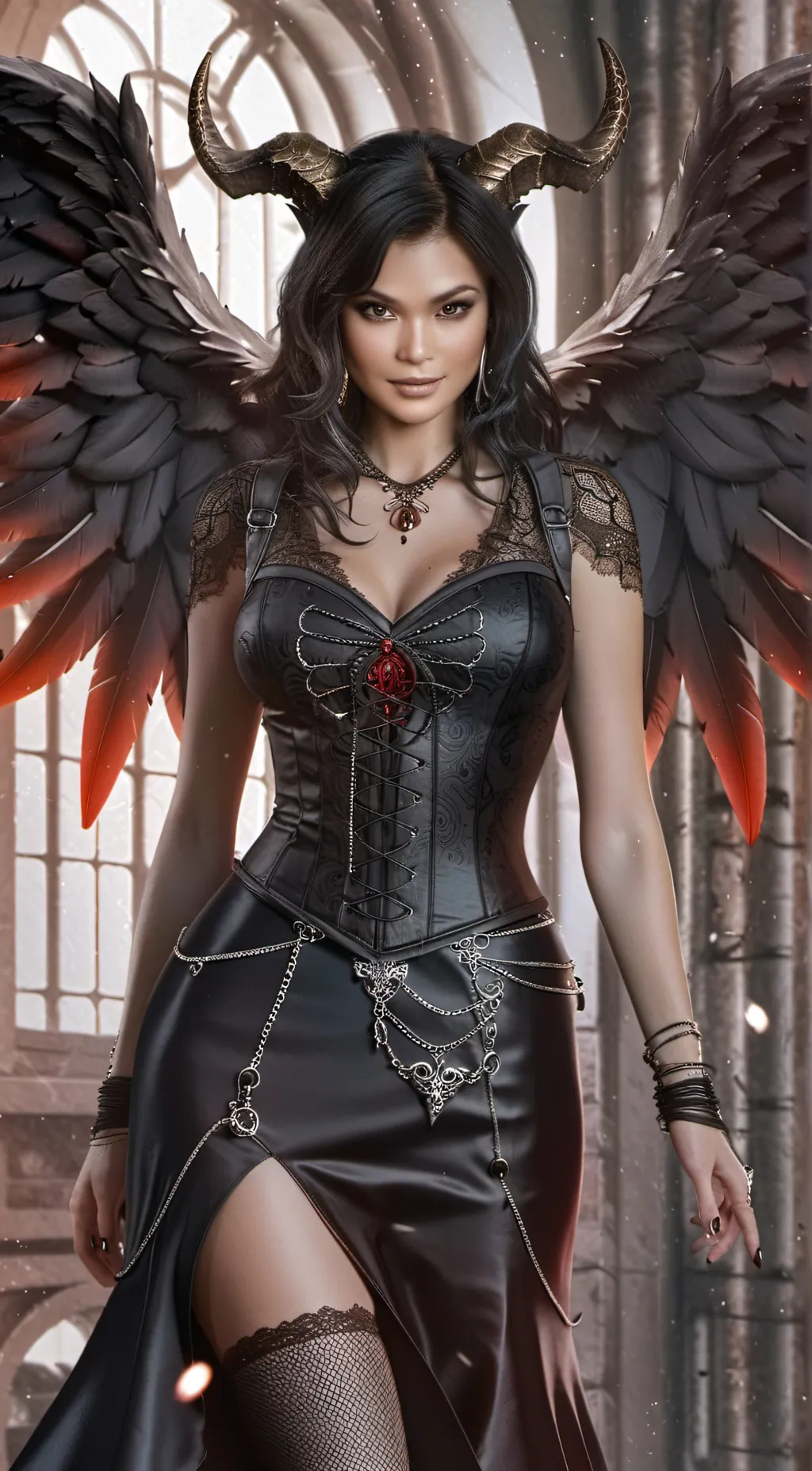 ai character: Avarain  background
