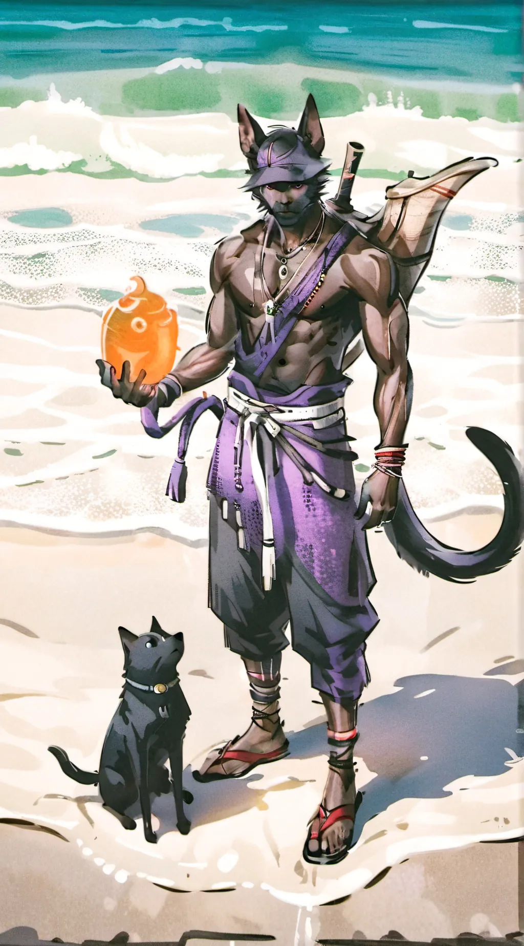 ai character: sp beach pt2 background