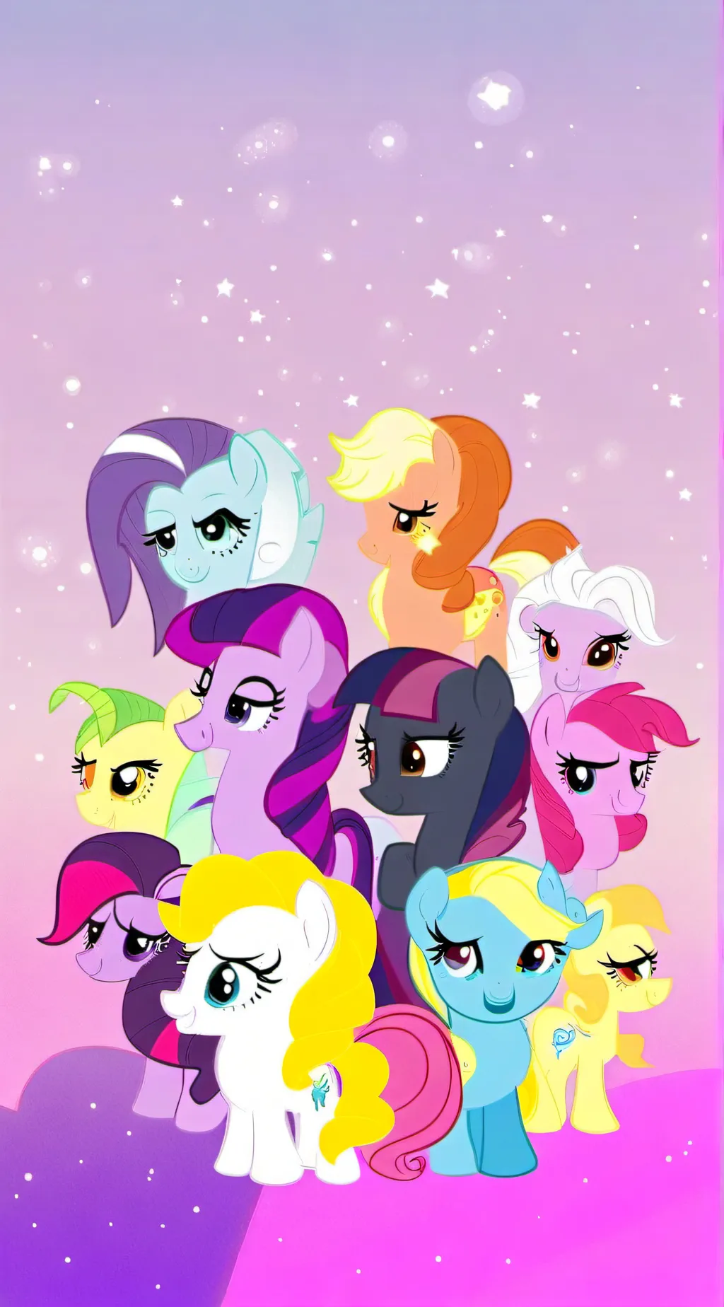 ai character: My Little Pony  background