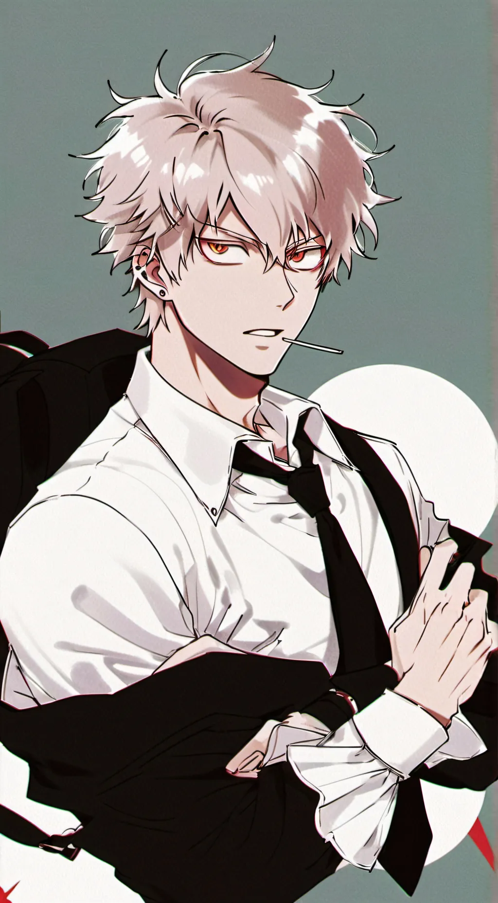 ai character: katsuki bakugo background