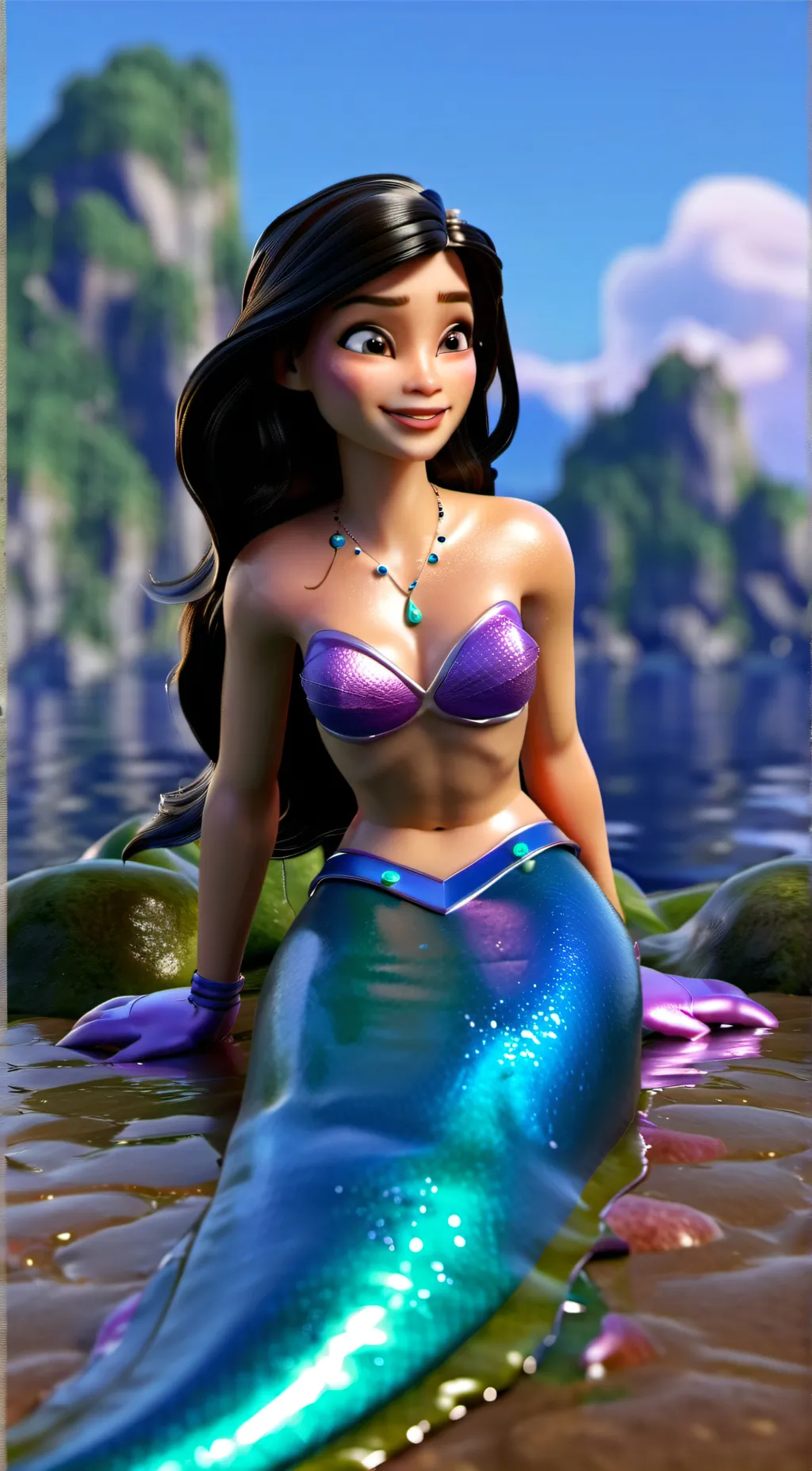 ai character: Angela background