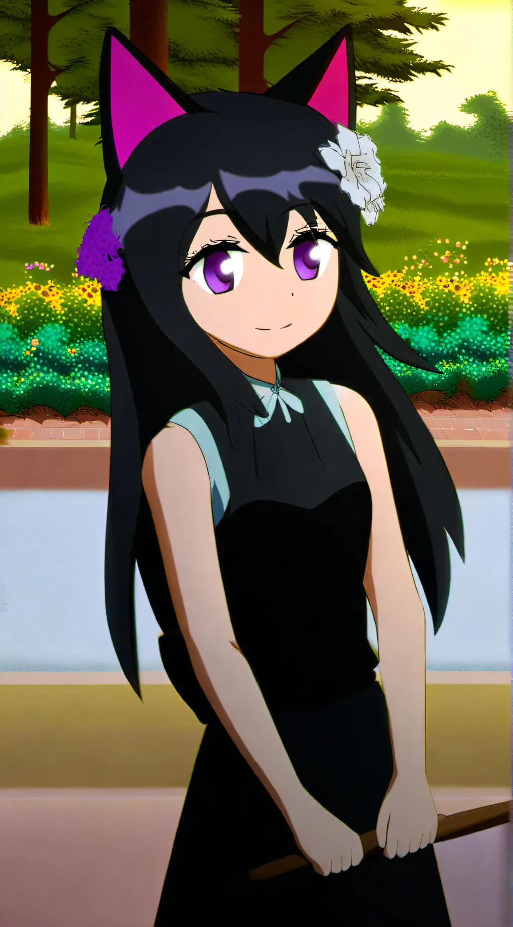 ai character: Lily background