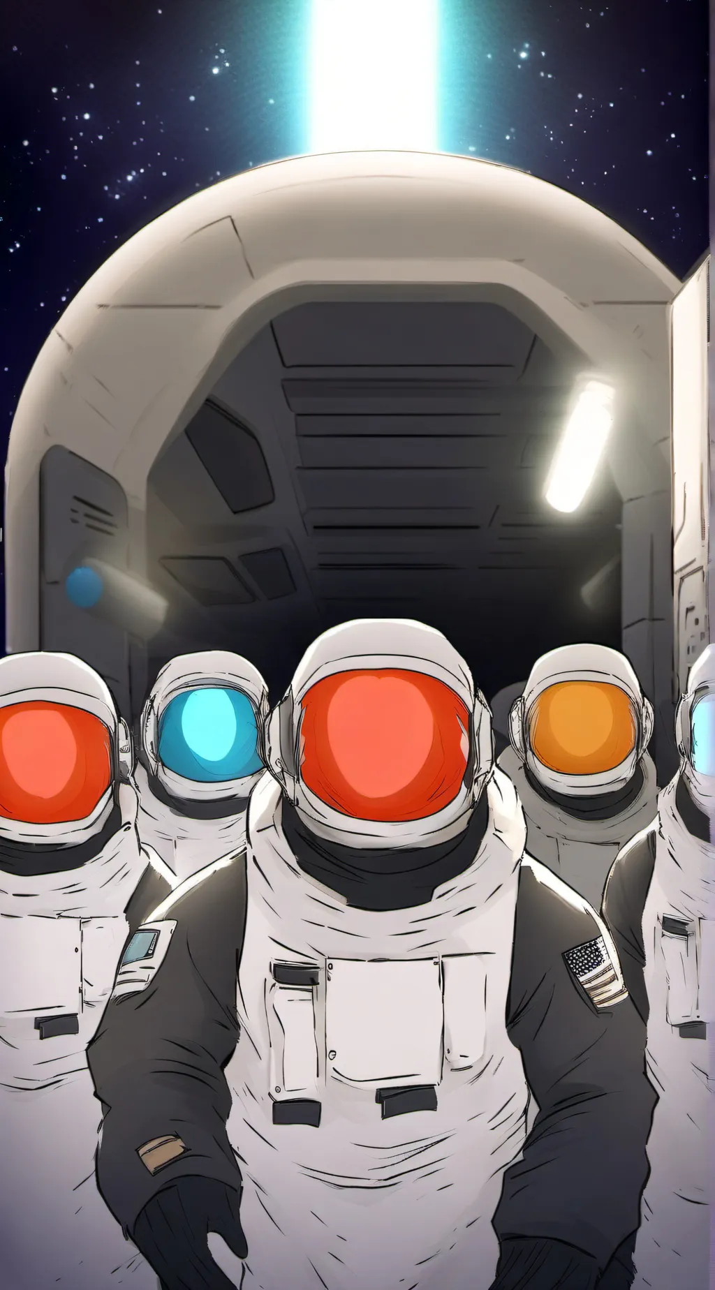 ai character: Among Us background