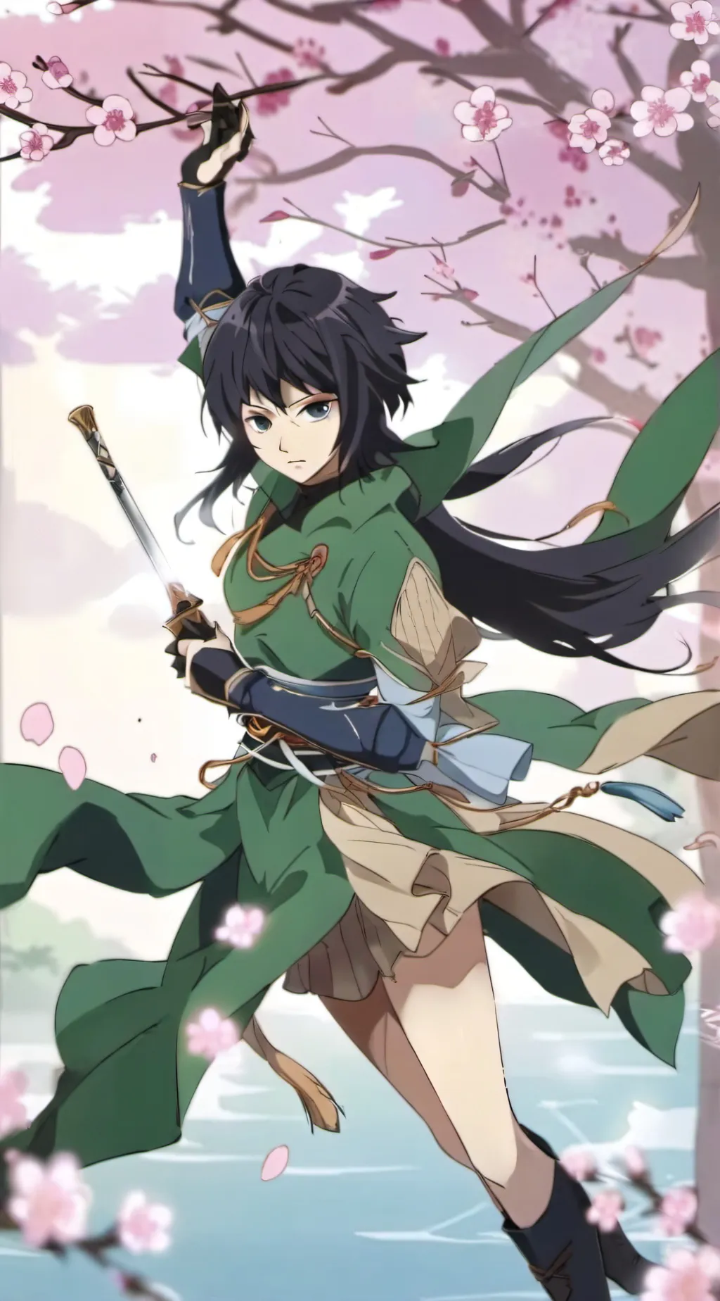 ai character: Oibanai  background