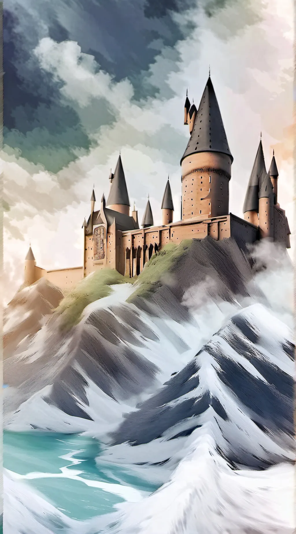 ai character: Hogwarts background