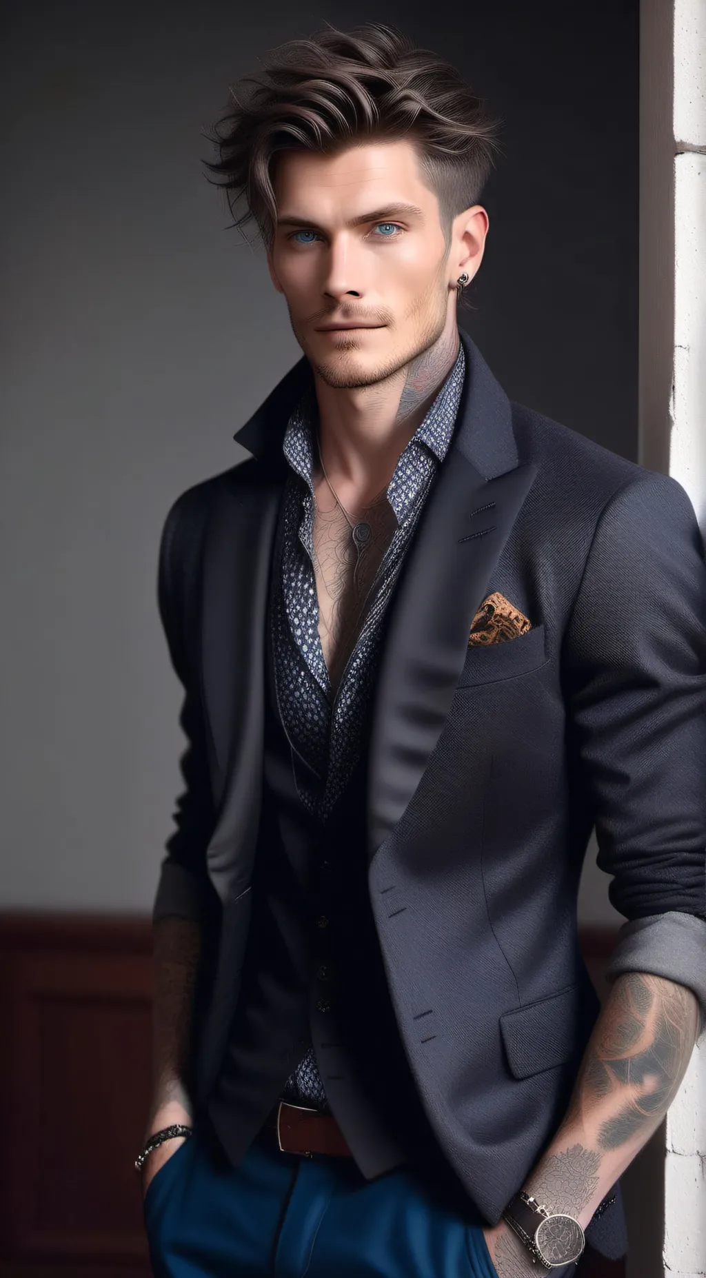 ai character: Andrew Curry background