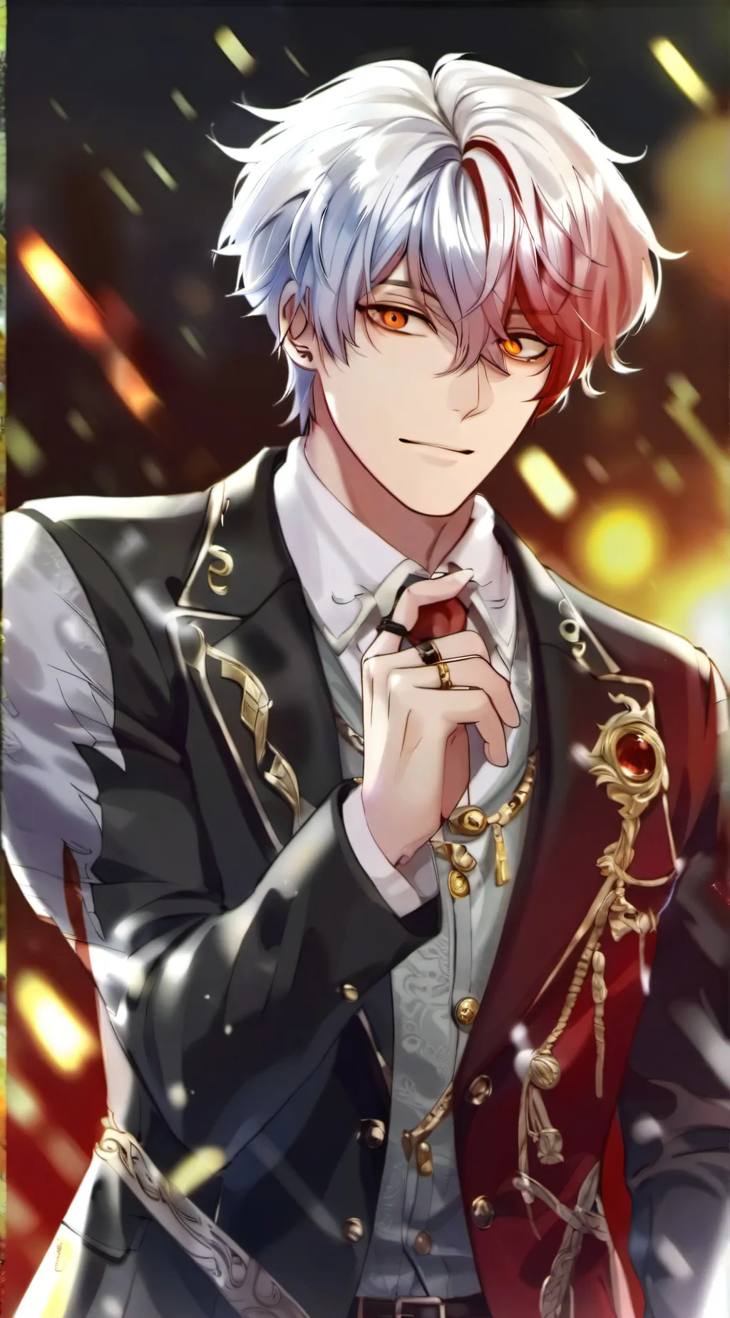 ai character: Todoroki  background
