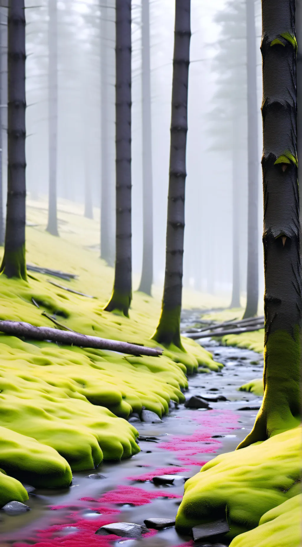 ai character: Class 1 |A forest background
