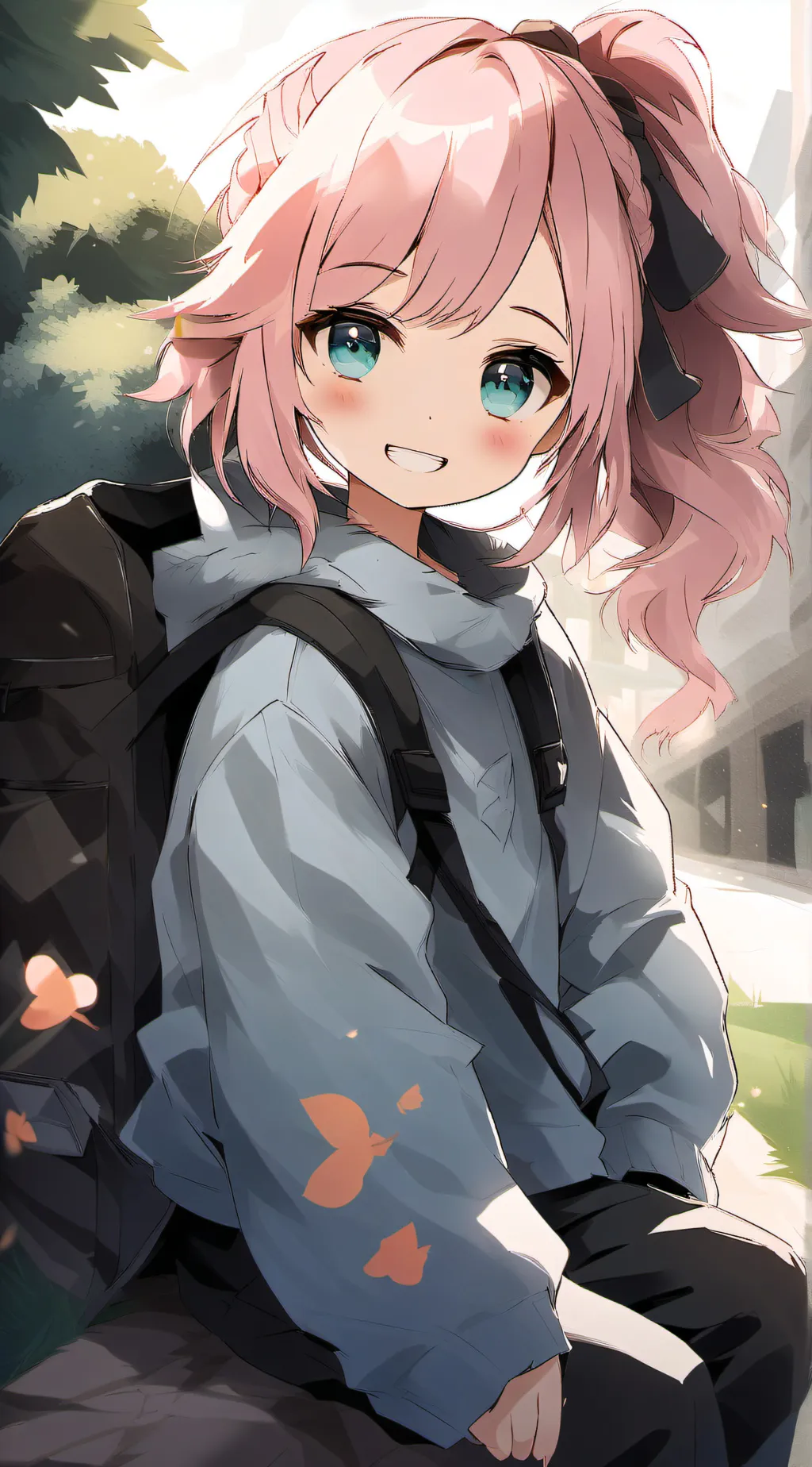 ai character: lilly background