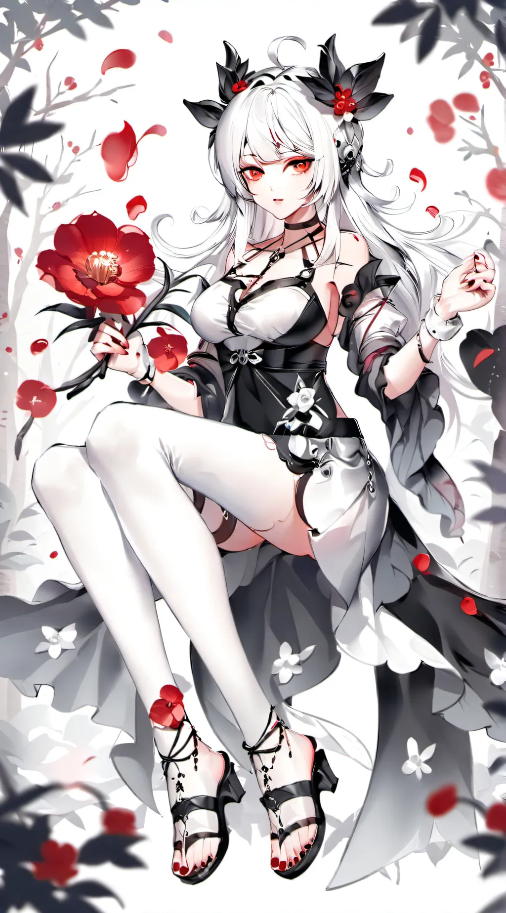 ai character: Moon background