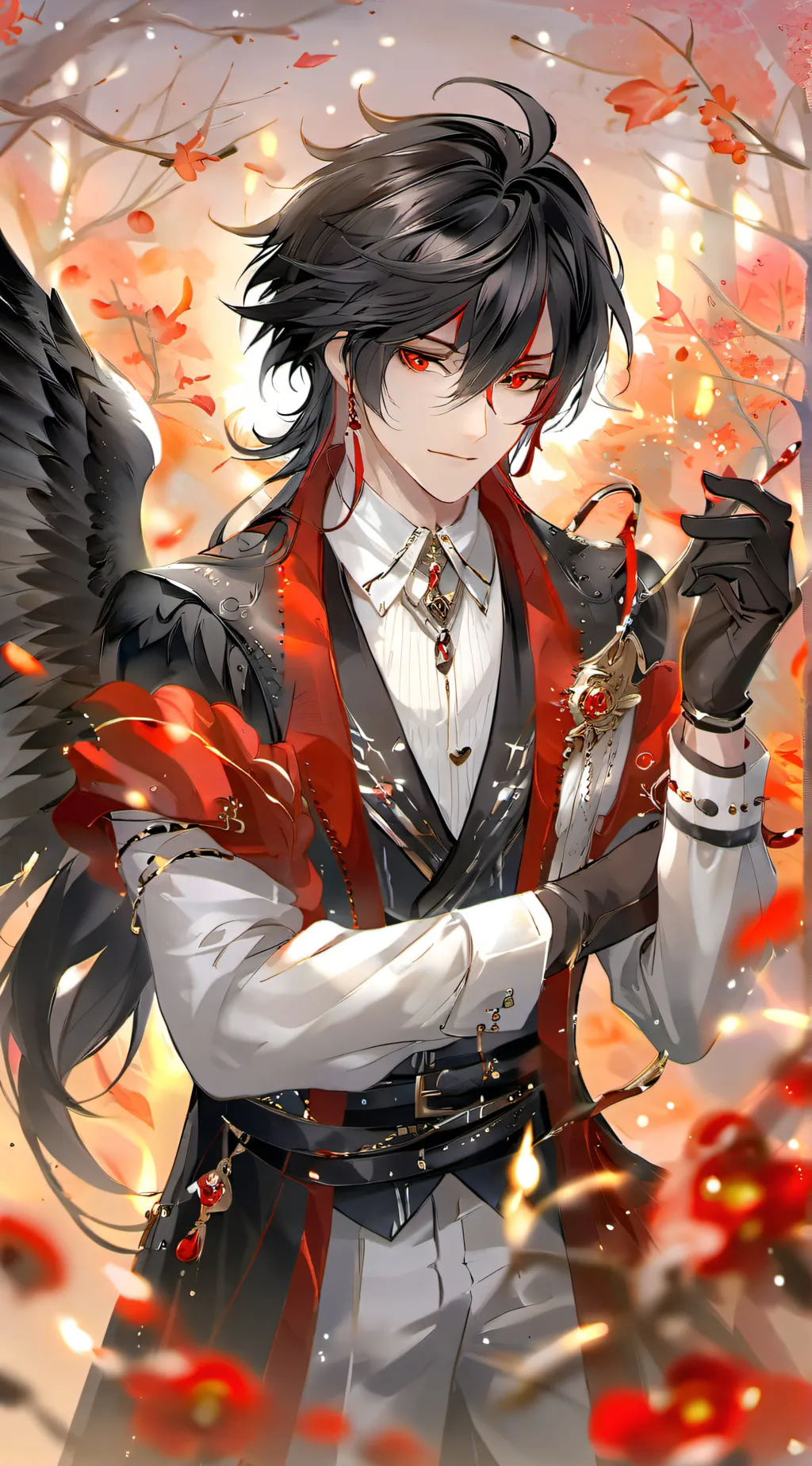 ai character: Chris ,c.c background
