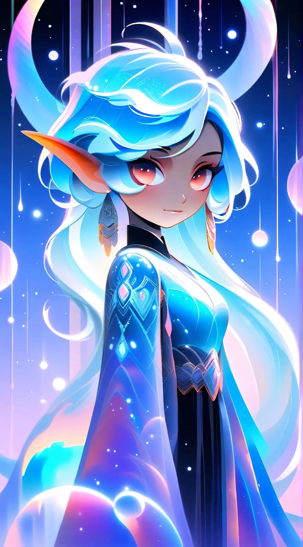 ai character: SD-V sanity crazy background
