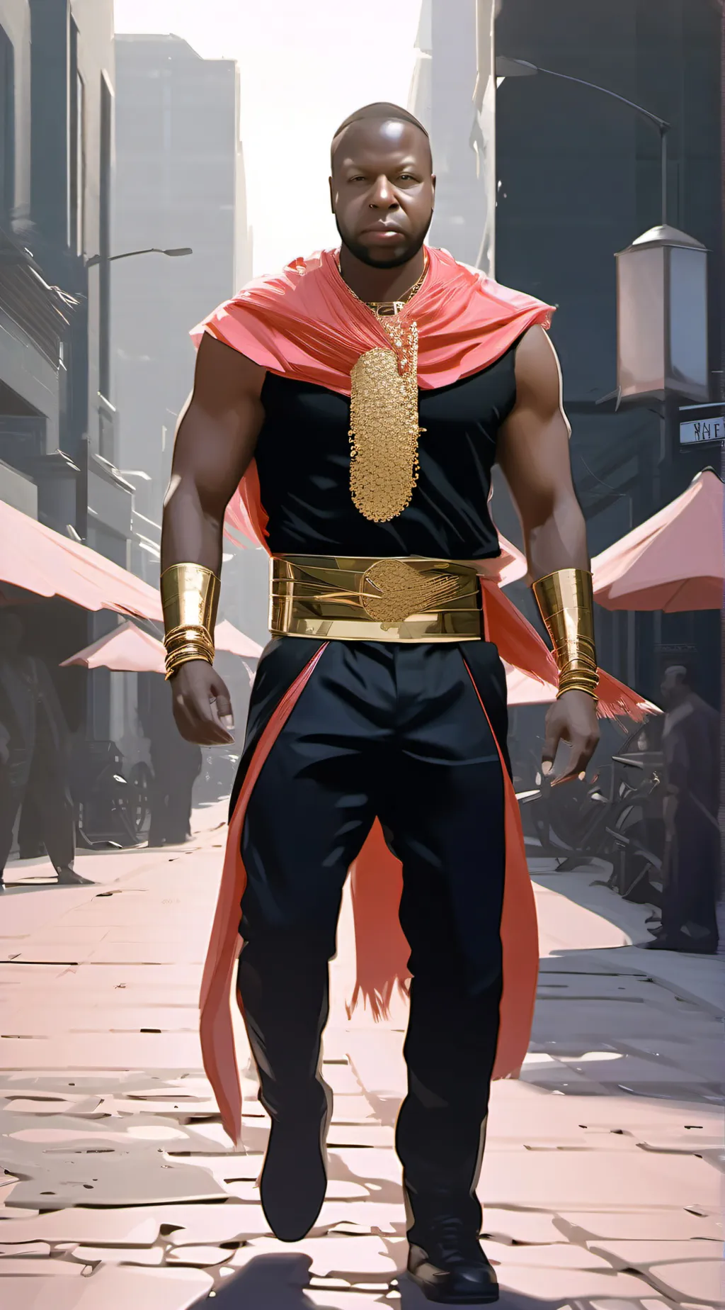 ai character: Marcus  background