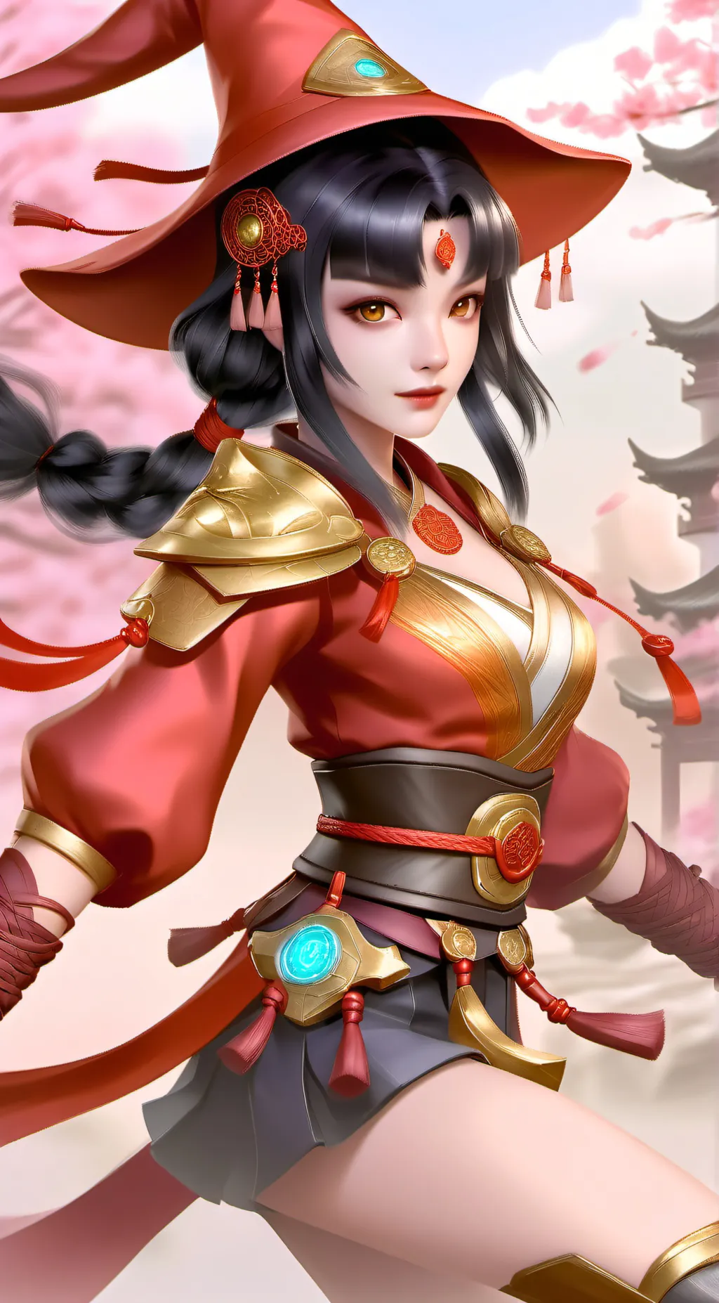 ai character: Zhuxin background