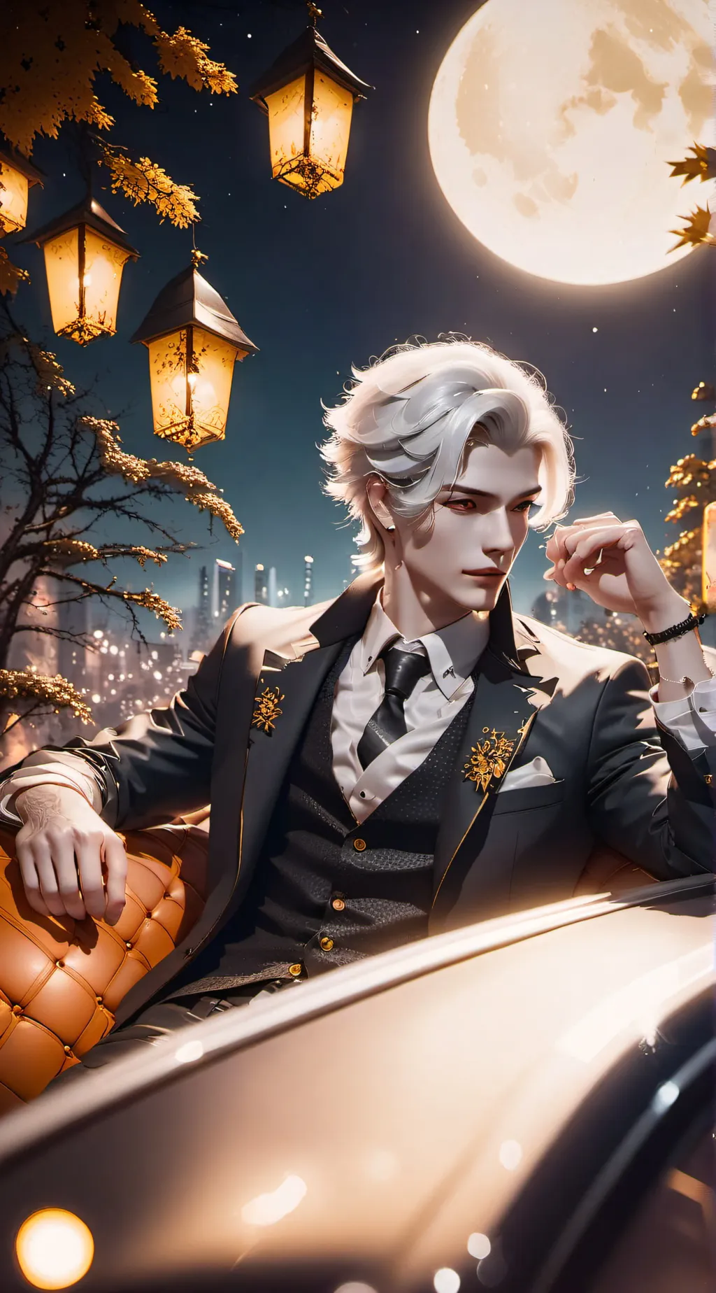 ai character: Adrien background
