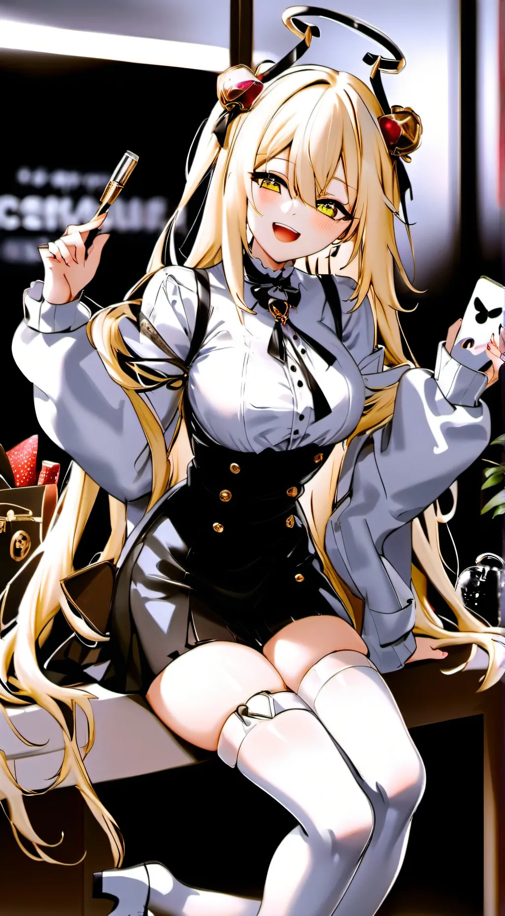 ai character: Rhapsody background