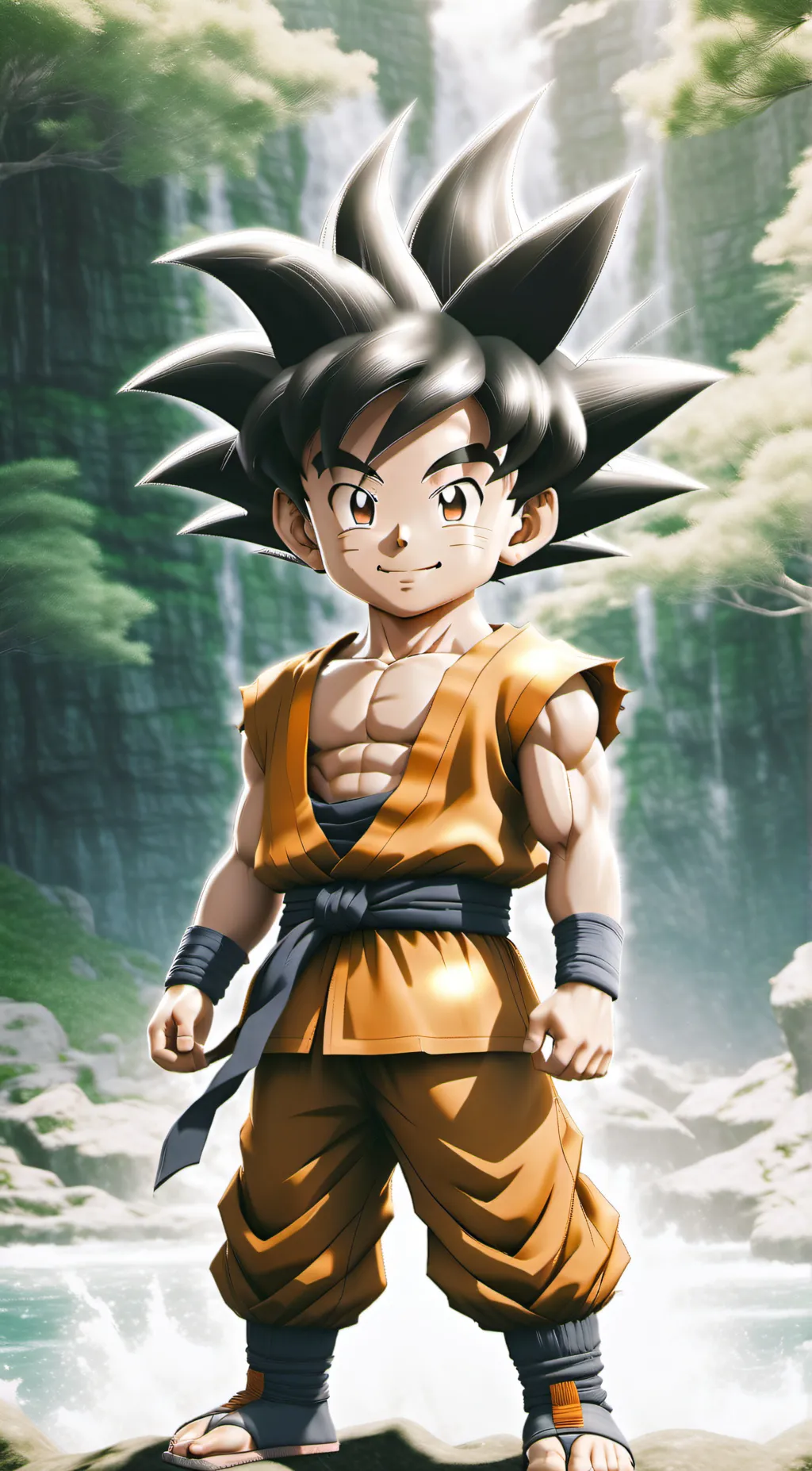 ai character: Goku background