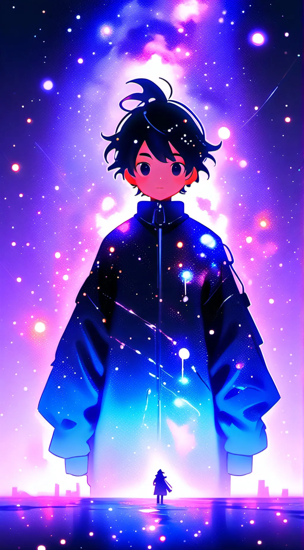 ai character: Leo background