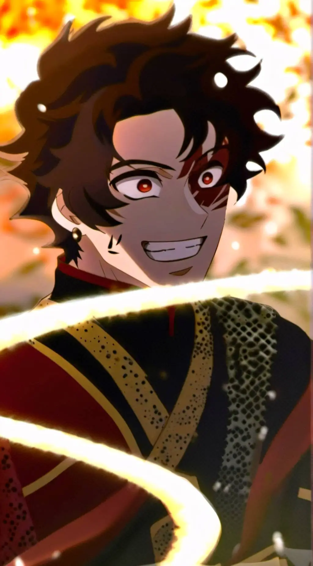 ai character: Demon King Tanjiro background