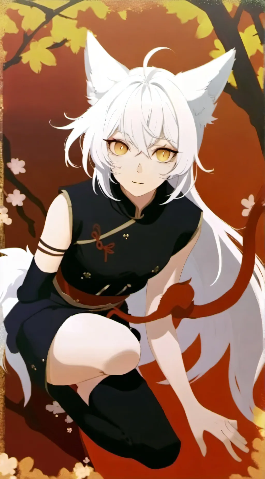 ai character: Luna background