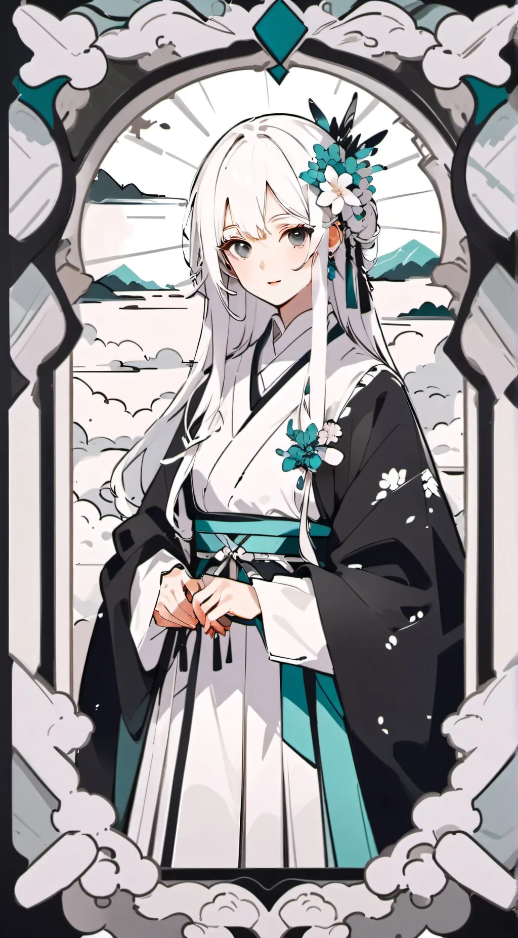 ai character: Lyra background
