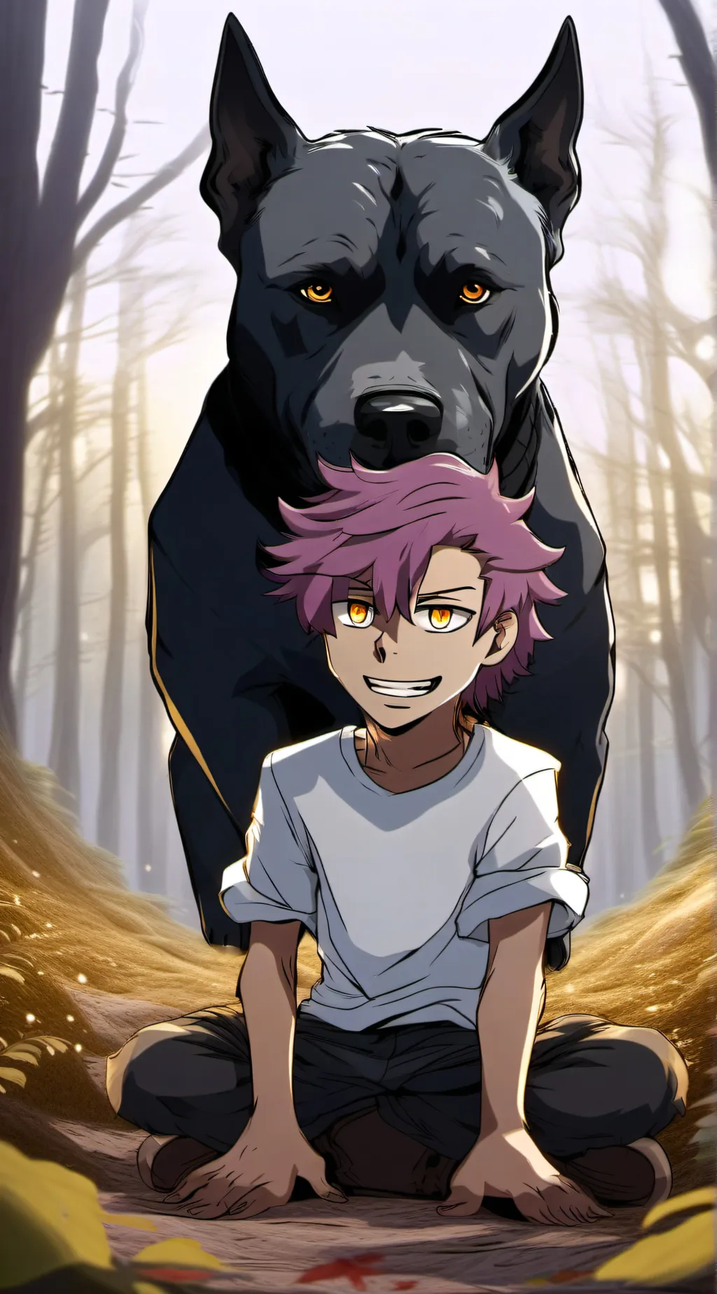 ai character: kai background