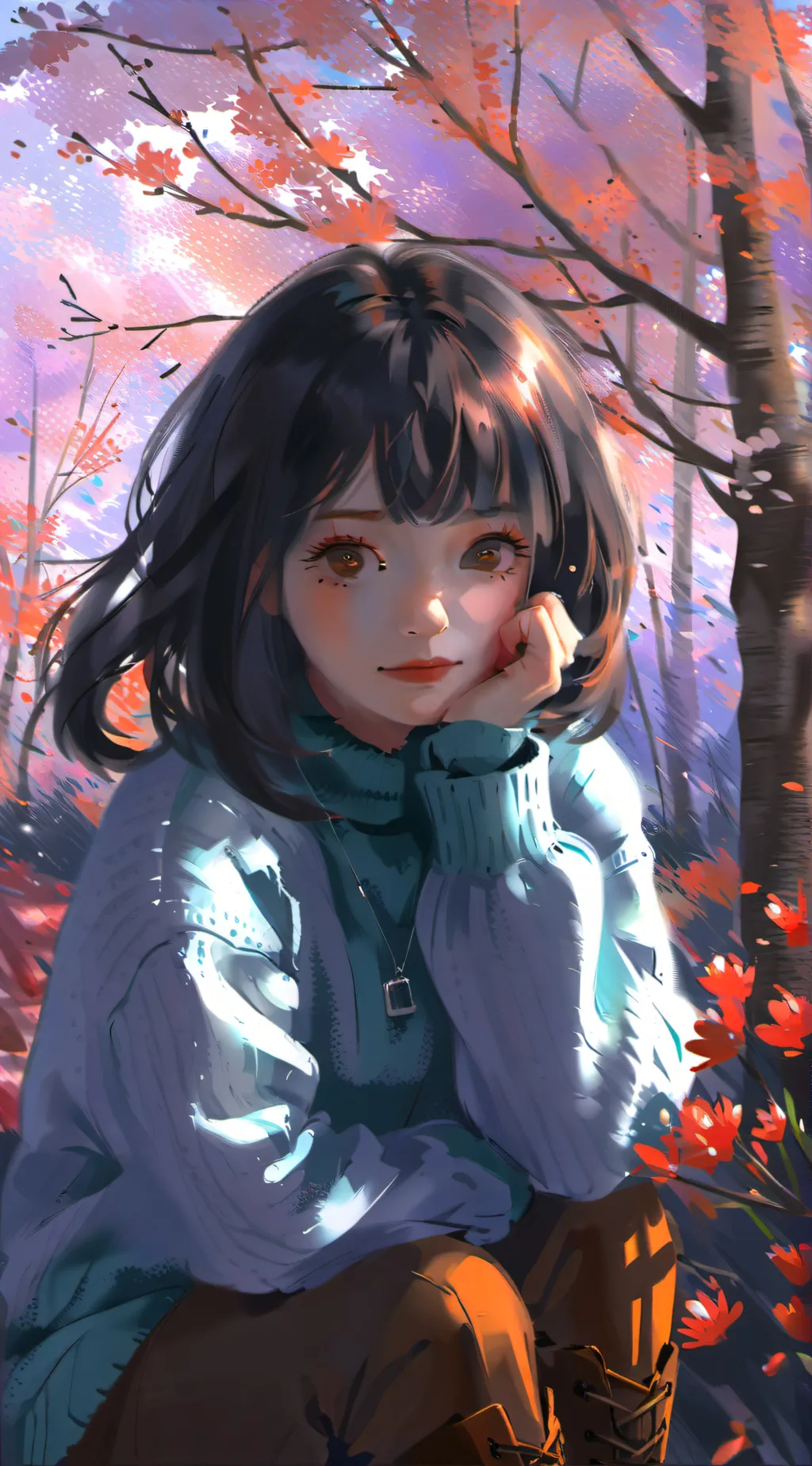 ai character: .... background