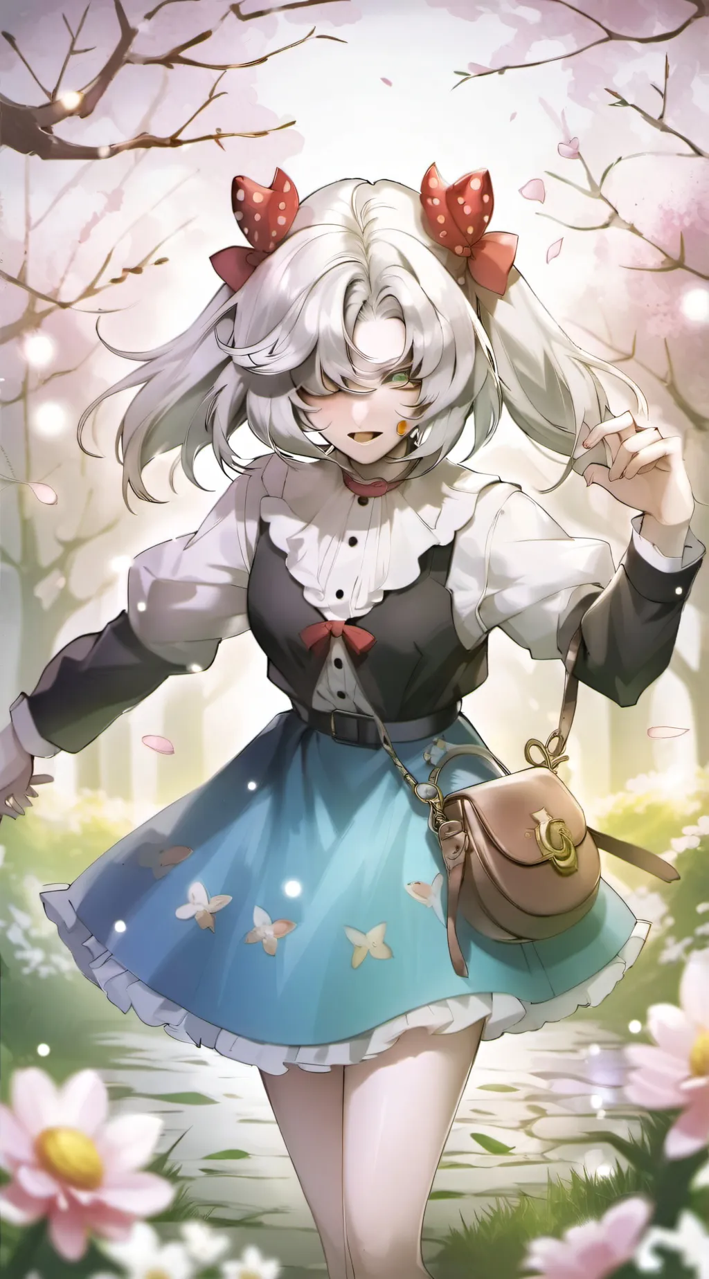 ai character: Pick me girl background