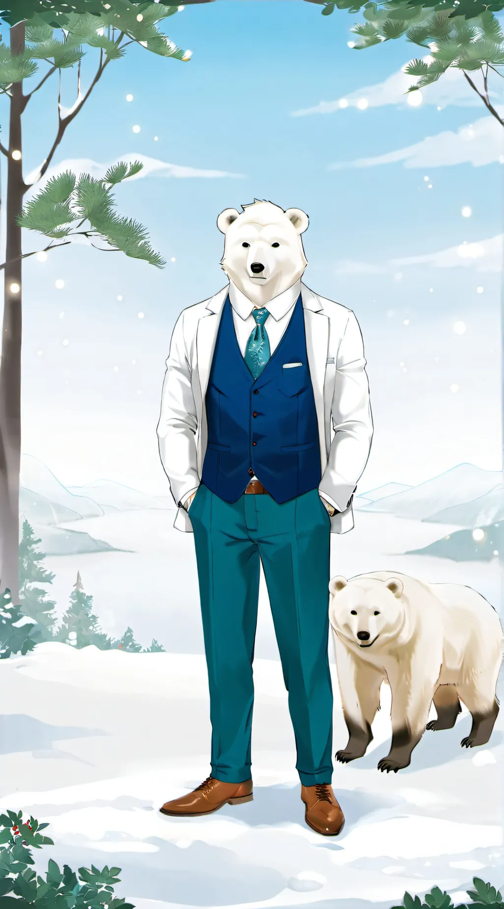 ai character: Captain barnicals background
