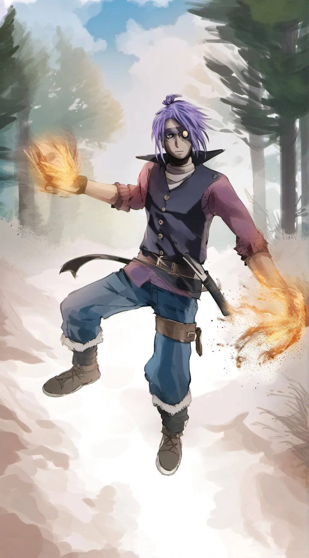 ai character: Bouros background