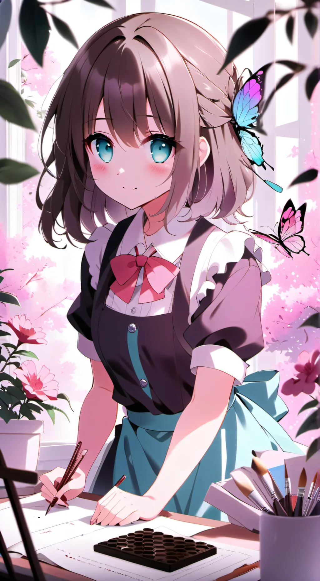 ai character: Evelyn background