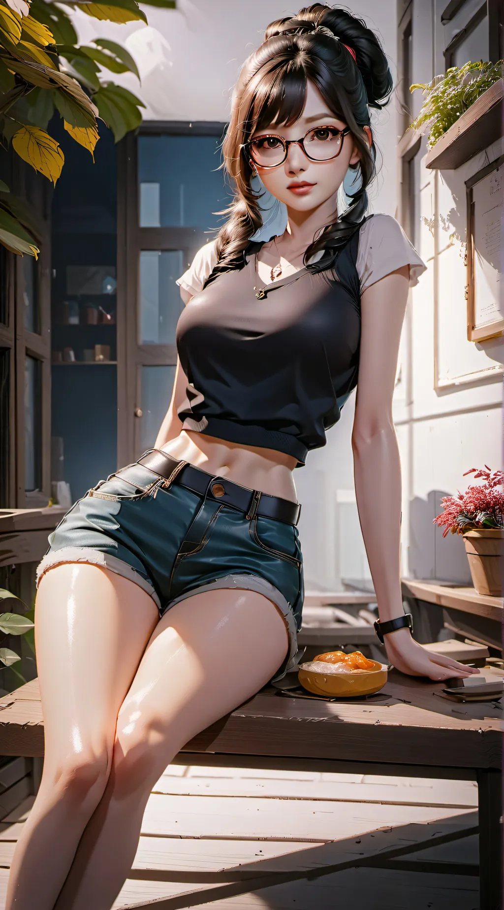 ai character: Sophia  background