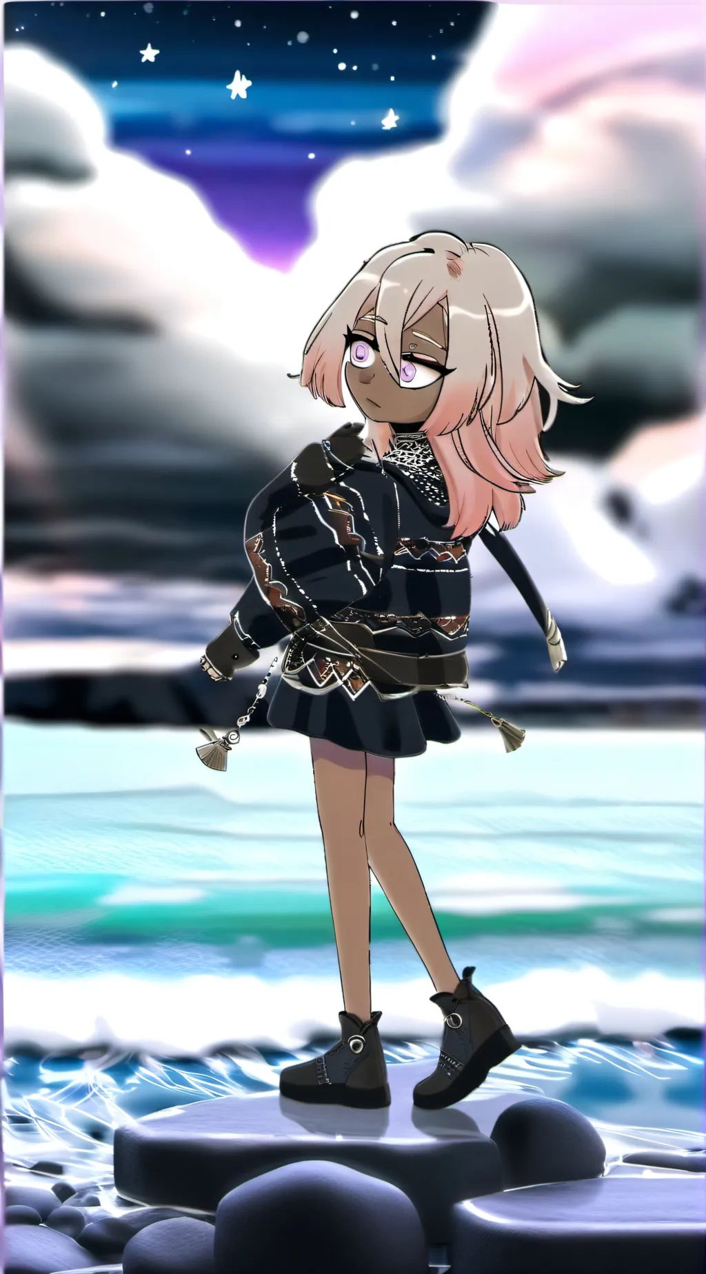 ai character: Hazben hotel  background