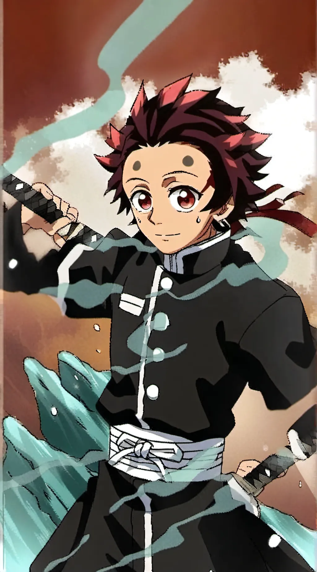 ai character: Tanjiro x Kanao background