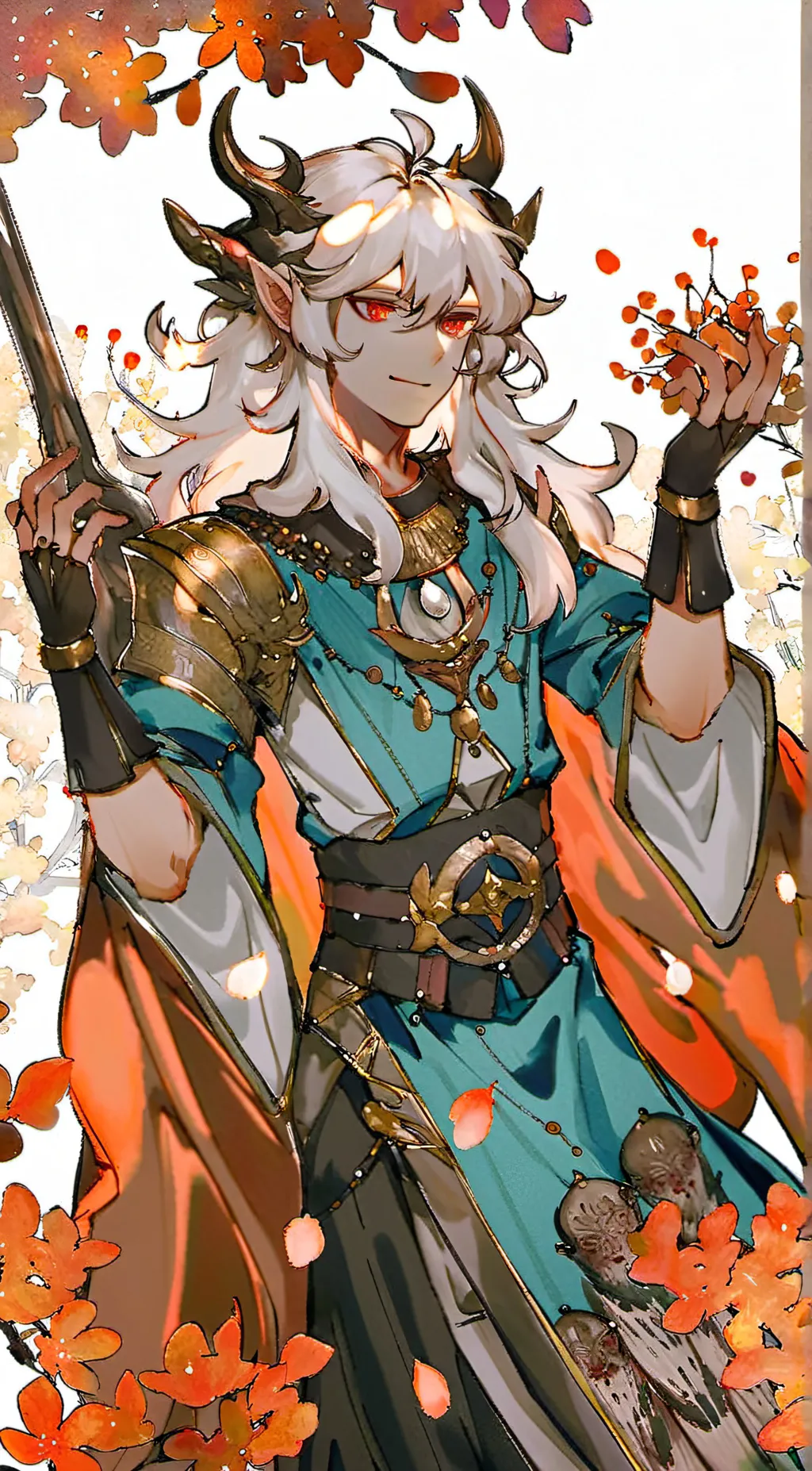ai character: Kaveh background