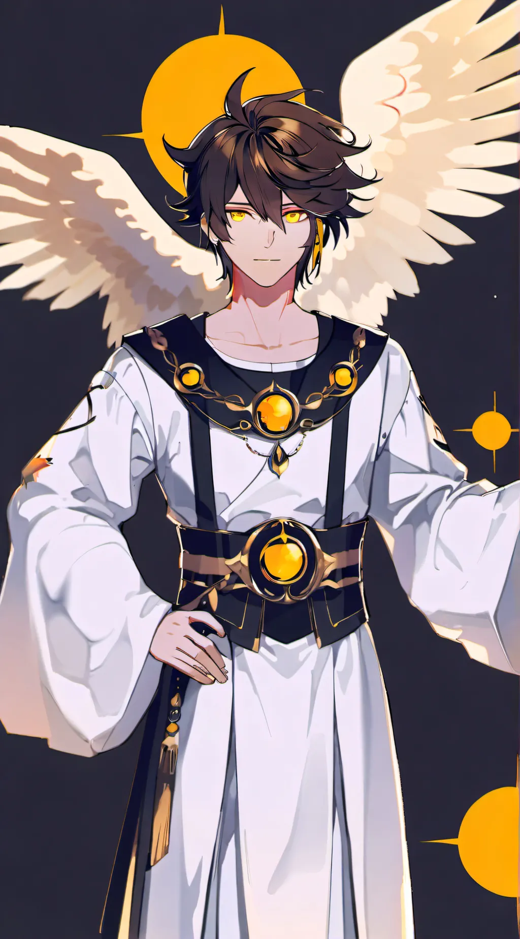 ai character: Helios background
