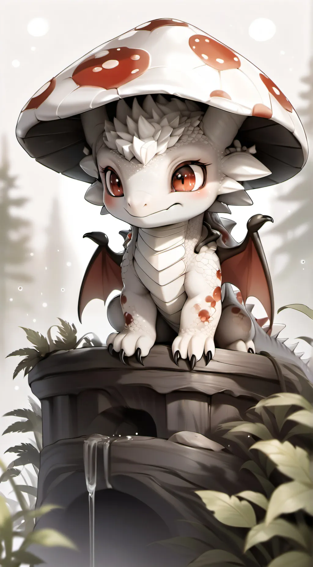 ai character: Shroom background