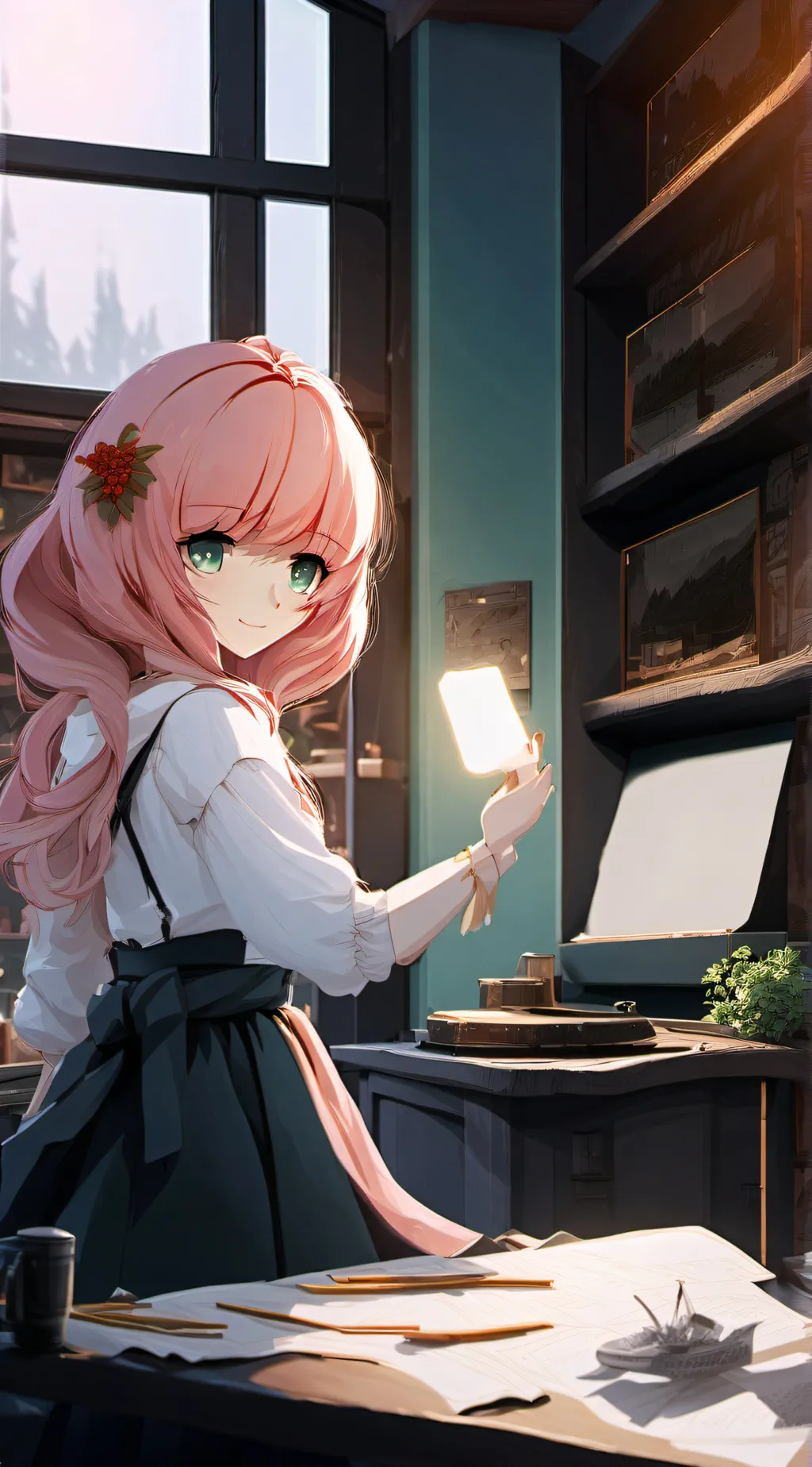 ai character: Real life Hogwarts background