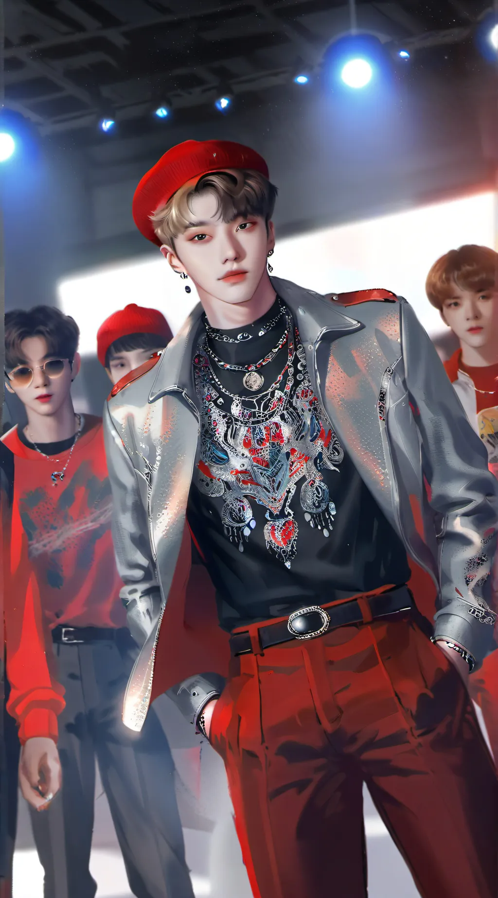 ai character: Max background