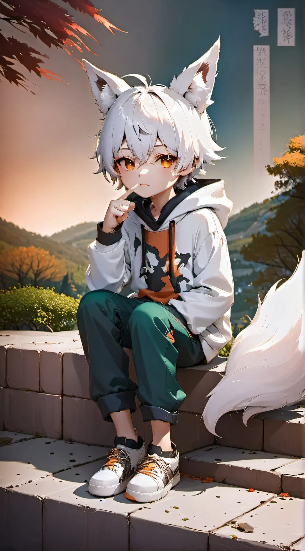 ai character: Luca background