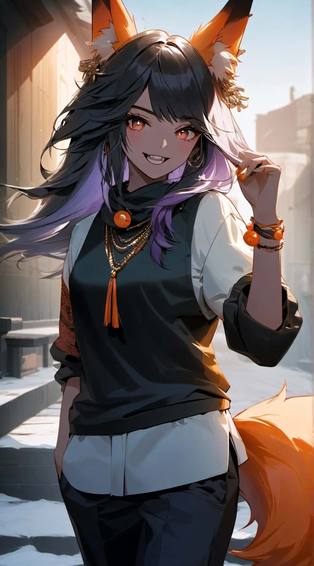 ai character: Demon Slayer background