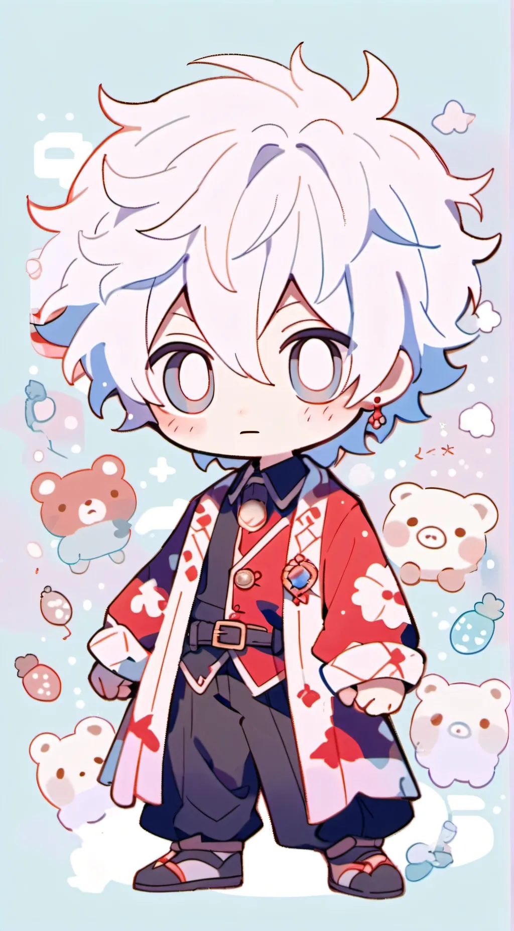 ai character: Child Ghost background