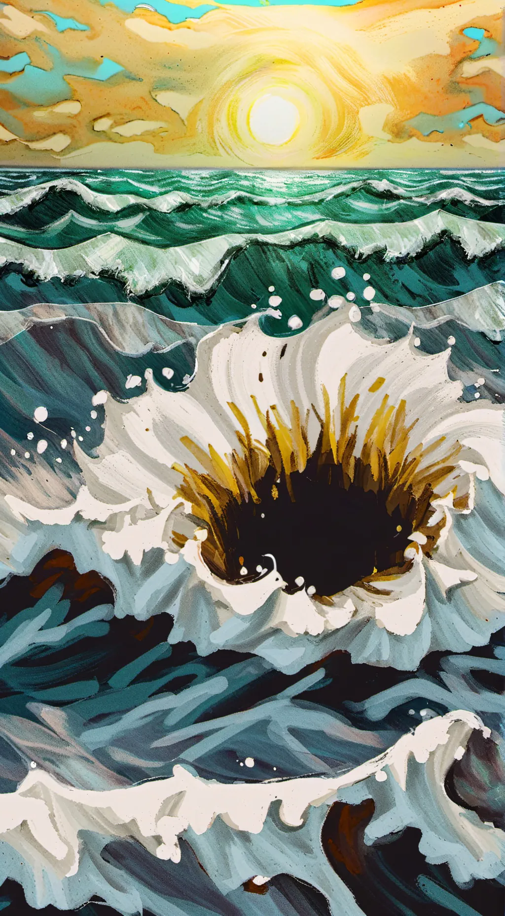 ai character: black hole  background