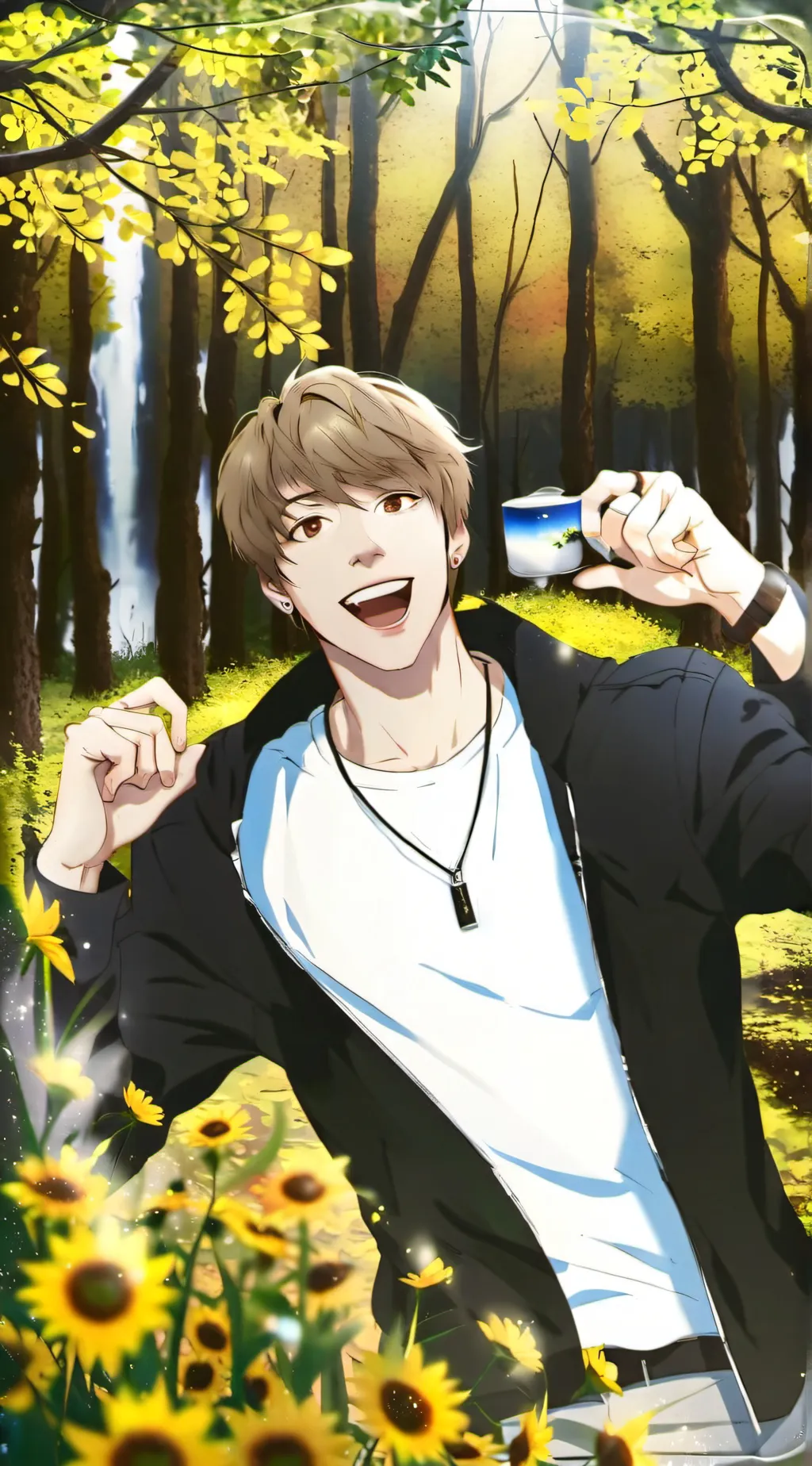 ai character: sam background