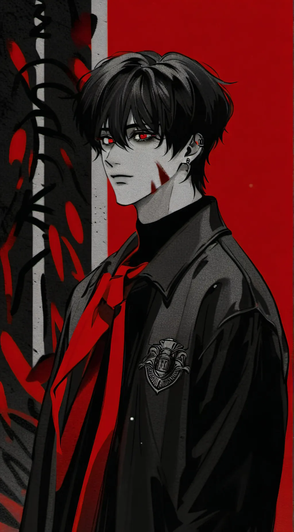 ai character: You're stalket background